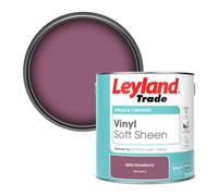 Leyland Trade Vinyl Soft Sheen Walls & Ceilings Emulsion Paint Wild Strawberry (Ppg1044-6) - 2.5L