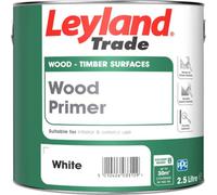 Leyland Trade White Wood Primer, 2.5L Tin