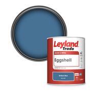 Leyland Trade Wood & Metal Eggshell Paint Brillant Blue (Ral 5007) 1L