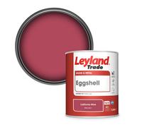 Leyland Trade Wood & Metal Eggshell Paint California Wine (Ppg1184-7) 1L
