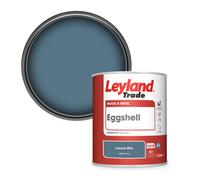 Leyland Trade Wood & Metal Eggshell Paint Canyon Blue (Ppg1155-6) 1L