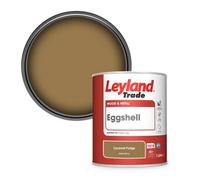 Leyland Trade Wood & Metal Eggshell Paint Caramel Fudge (Ppg1095-6) 1L
