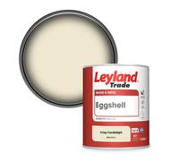 Leyland Trade Wood & Metal Eggshell Paint Crisp Candlelight (Ppg1210-1) 1L