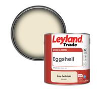 Leyland Trade Wood & Metal Eggshell Paint Crisp Candlelight (Ppg1210-1) 2.5L