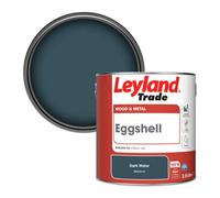 Leyland Trade Wood & Metal Eggshell Paint Dark Water (Ppg10-01) 2.5L