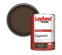 Leyland Trade Wood & Metal Eggshell Paint Fudge Truffle (Ppg1075-7) 5L