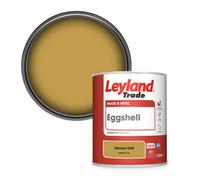 Leyland Trade Wood & Metal Eggshell Paint Glorious Gold (Ppg1107-6) 1L