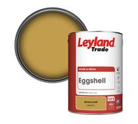 Leyland Trade Wood & Metal Eggshell Paint Glorious Gold (Ppg1107-6) 5L