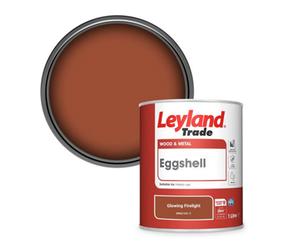 Leyland Trade Wood & Metal Eggshell Paint Glowing Firelight (Ppg1191-7) 1L