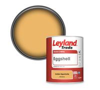 Leyland Trade Wood & Metal Eggshell Paint Golden Opportunity (Ppg1204-6) 1L