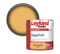 Leyland Trade Wood & Metal Eggshell Paint Golden Opportunity (Ppg1204-6) 2.5L