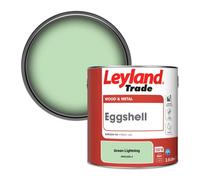 Leyland Trade Wood & Metal Eggshell Paint Green Lightning (Ppg1225-4) 2.5L