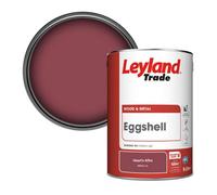 Leyland Trade Wood & Metal Eggshell Paint Heart's Afire (Ppg13-14) 5L