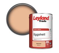 Leyland Trade Wood & Metal Eggshell Paint King Prawn (Ppg1197-4) 5L