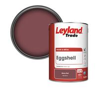 Leyland Trade Wood & Metal Eggshell Paint Mesa Red (Ppg1052-6) 5L