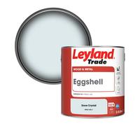 Leyland Trade Wood & Metal Eggshell Paint Snow Crystal (Ppg1155-1) 2.5L
