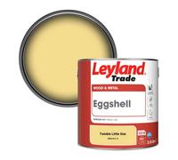 Leyland Trade Wood & Metal Eggshell Paint Twinkle Little Star (Ppg1211-4) 2.5L