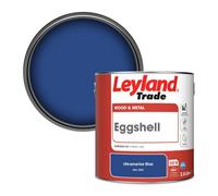 Leyland Trade Wood & Metal Eggshell Paint Ultramarine Blue (Ral 5002) 2.5L