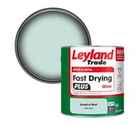 Leyland Trade Wood & Metal Fast Drying Plus Gloss Paint Breath Of Wind (Ppg1142-2) 2.5L
