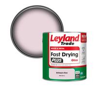 Leyland Trade Wood & Metal Fast Drying Plus Gloss Paint Brittany's Bow (Ppg1181-2) 2.5L