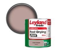 Leyland Trade Wood & Metal Fast Drying Plus Gloss Paint Cream Compote (Ppg1059-4) 2.5L