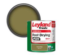 Leyland Trade Wood & Metal Fast Drying Plus Gloss Paint Forest Ruin (Ppg1114-6) 2.5L