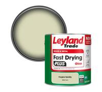 Leyland Trade Wood & Metal Fast Drying Plus Gloss Paint Forgive Quickly (Ppg1116-3) 2.5L