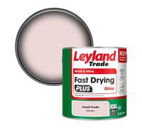 Leyland Trade Wood & Metal Fast Drying Plus Gloss Paint French Poodle (Ppg1185-1) 2.5L