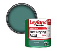 Leyland Trade Wood & Metal Fast Drying Plus Gloss Paint Jericho Jade (Ppg1142-6) 2.5L