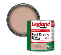 Leyland Trade Wood & Metal Fast Drying Plus Gloss Paint Lazy Summer (Ppg1068-4) 2.5L