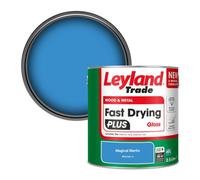 Leyland Trade Wood & Metal Fast Drying Plus Gloss Paint Magical Merlin (Ppg1241-5) 2.5L