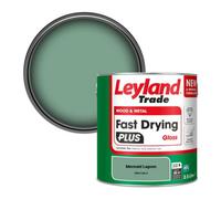 Leyland Trade Wood & Metal Fast Drying Plus Gloss Paint Mermaid Lagoon (Ppg1139-4) 2.5L