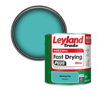 Leyland Trade Wood & Metal Fast Drying Plus Gloss Paint Montego Bay (Ppg1233-6) 2.5L