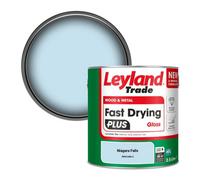 Leyland Trade Wood & Metal Fast Drying Plus Gloss Paint Niagara Falls (Ppg1240-2) 2.5L