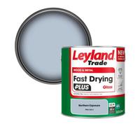 Leyland Trade Wood & Metal Fast Drying Plus Gloss Paint Northern Exposure (Ppg1165-3) 2.5L