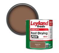 Leyland Trade Wood & Metal Fast Drying Plus Gloss Paint Prairie Fire (Ppg1071-6) 2.5L