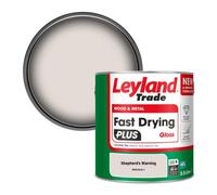 Leyland Trade Wood & Metal Fast Drying Plus Gloss Paint Shepherd's Warning (Ppg1016-1) 2.5L