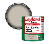 Leyland Trade Wood & Metal Fast Drying Plus Gloss Paint Synchronicity (Ppg1021-2) 2.5L