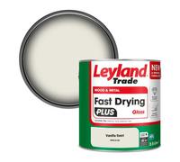 Leyland Trade Wood & Metal Fast Drying Plus Gloss Paint Vanilla Swirl (Ppg15-05) 2.5L