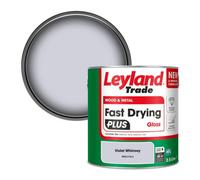 Leyland Trade Wood & Metal Fast Drying Plus Gloss Paint Violet Whimsey (Ppg1174-2) 2.5L