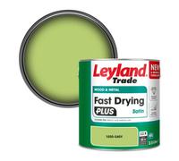 Leyland Trade Wood & Metal Fast Drying Plus Satin Paint (1050-G40Y) 2.5L