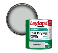 Leyland Trade Wood & Metal Fast Drying Plus Satin Paint Afraid Of The Dark (Ppg0994-1) 2.5L