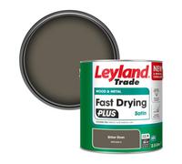 Leyland Trade Wood & Metal Fast Drying Plus Satin Paint Bitter Bean (Ppg1022-6) 2.5L