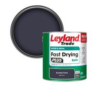 Leyland Trade Wood & Metal Fast Drying Plus Satin Paint Bramble Patch (Ppg1172-7) 2.5L