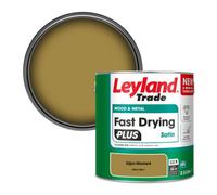 Leyland Trade Wood & Metal Fast Drying Plus Satin Paint Dijon Mustard (Ppg1108-7) 2.5L