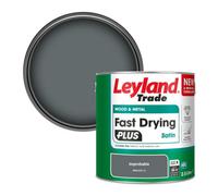 Leyland Trade Wood & Metal Fast Drying Plus Satin Paint Improbable (Ppg1011-5) 2.5L