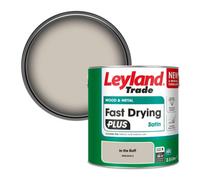 Leyland Trade Wood & Metal Fast Drying Plus Satin Paint In The Buff (Ppg1019-2) 2.5L