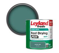 Leyland Trade Wood & Metal Fast Drying Plus Satin Paint Jericho Jade (Ppg1142-6) 2.5L
