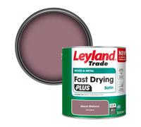 Leyland Trade Wood & Metal Fast Drying Plus Satin Paint Mauve Madness (Ppg1049-5) 2.5L