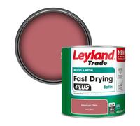 Leyland Trade Wood & Metal Fast Drying Plus Satin Paint Mexican Chile (Ppg1186-5) 2.5L